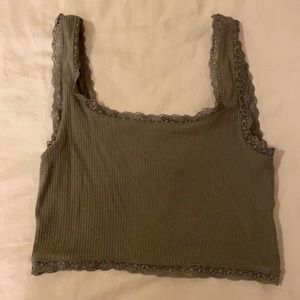 Crop top tank top